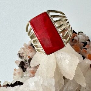Red “Coral” Ring